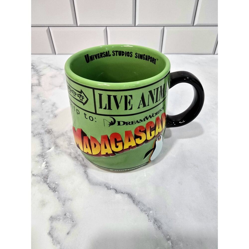 Universal Studios Singapore Madagascar Coffee Cup - DreamWorks